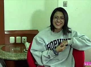 krista reyes' hot morning blowjob handjob and toy play in hotel casting