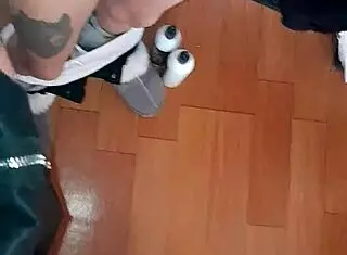 Three miniskirt teachers secretly masturbate to intense group orgasms