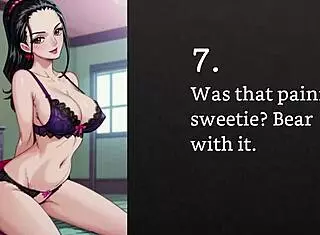 Faygrey Nico Robin's Sweetheart Endures JOI Sounding Humiliation Tease
