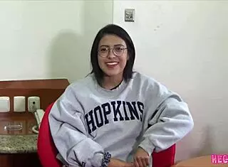 krista reyes' hot morning blowjob handjob and toy play in hotel casting