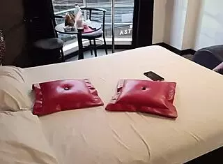 headed to hotel for latina tits bounce fuck but craved more action