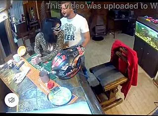 Shattered heart watching wife cheat with biker on ring cam