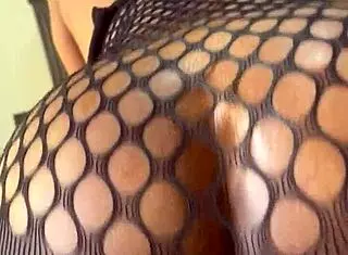 Petite Bubble Butt Black Babe Rides Dildo