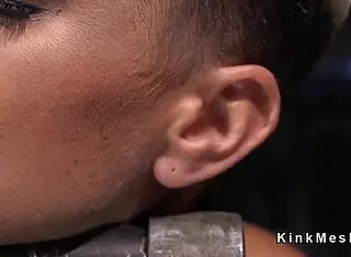 blonde slave bound fingered gagged roughly