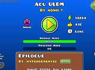 neigefeu's acu extreme demon geometry dash monster 😈🔥