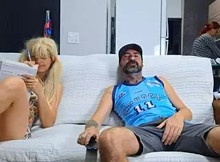 What Happens When I Fuck My Stepmom While Wife Cleans Kitchen?