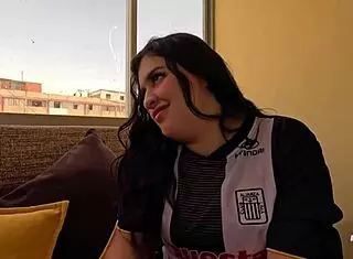 mi flaca chubby latina rides cock despite team loss