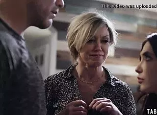 i can't believe this innocent teen got pulled into milf ffm taboo sex