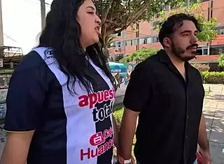 mi flaca chubby latina rides cock despite team loss