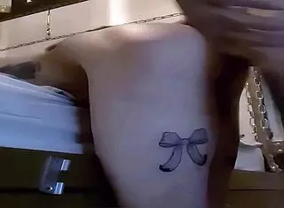 Submissive slut fucked in ass then licks clean