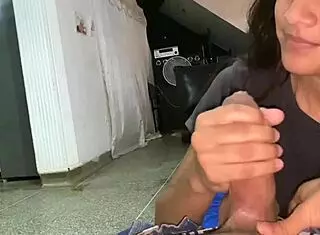 stepmom milks trans son's big tits after homecoming fuck