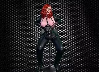 granny as black widow gets pounded avenger style creampie slut finish