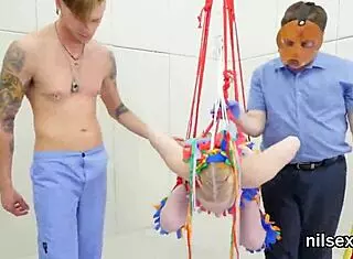 I took this slut to butthole asylum for brutal anal