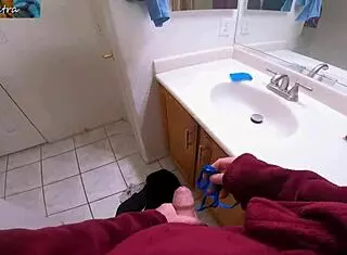 why you cumming on mommy's panties again milf pov creampie