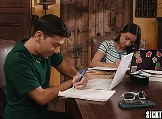 horny hailey rose, you saving your job with those huge tits?