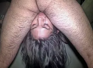 ready for upside down sloppy facefuck rimjob deepthroat?