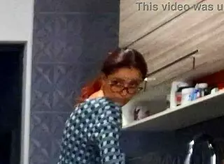 What Happens When I Fuck My Stepmom While Wife Cleans Kitchen?