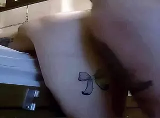 Submissive slut fucked in ass then licks clean