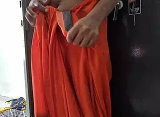 Bhabhi Gets Devar's Hard Doggy Creampie in Cupboard Fuck