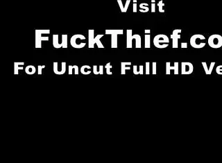 Stepsibs fuck cops to escape burglar bust in garage?