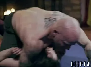 hey casey calvert wrestles then rides derrick pierces monster cock anal cowgirl cumshot