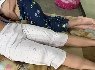 my lesbian friend begs me to suck her tits and lick pussy