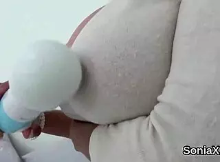 Sonia's heavy melons pop out unfaithful wife style 🔥🍈🍈