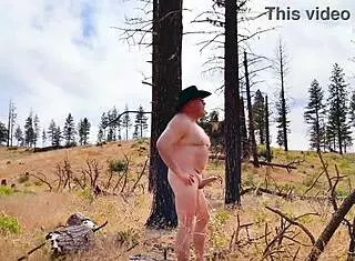 simscristian05 bares sheer body on naked outdoor burn walk