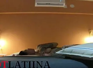 pays new year lodging with homemade argentinian pussy riding and creampie