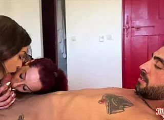 Girls, ready for sally and jade's steamy french ffm threesome?