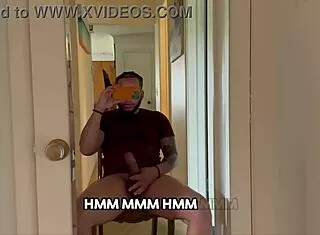 Stroke your wet pussy while i pump this monster cock on facetime joi