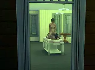 indian stepmom massages virgin stepson after work 😘 feels so good turns into creampie sex 💦