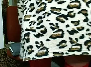 Lingerie tease leads to hairy pussy munching and toy fuck