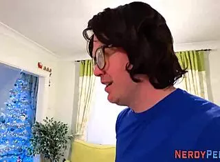 i tricked this british nerd fuck doll into first time facial titty fuck