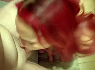 Deepthroating your cock gets me so horny before daddy's birthday party blowjob