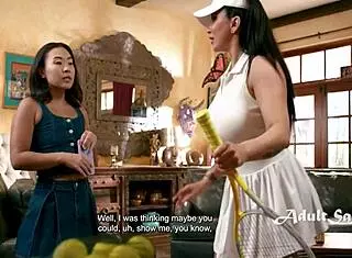 imagine smashing romi rain's big boobs before kimmy kimm smashes tennis balls