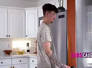 SLUTTY SNOW WHITE STEPSIS CAUGHT IN HEELS STOCKINGS TABOO FUCK!