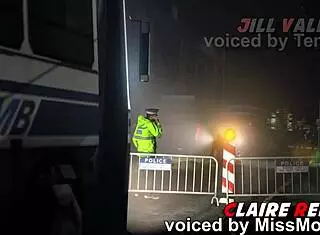 jill and claire grind pussies in uniform lesbian play