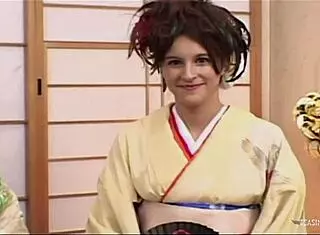 sayuni sakuna lured into foursome cock riding fun