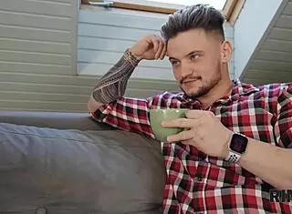 rim4k mmf russian best friends' ass licking fetish threesome love explosion