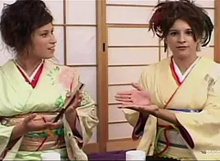 sayuni sakuna lured into foursome cock riding fun