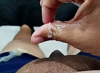 Small phimosis cock jerks and neighbor pussy cumshots compilation