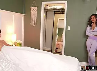 little stepsis scarlett alexis rides big cock missionary cowgirl doggystyle part 2