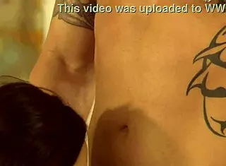 a slender busty beauty offers tight slit for licks and fucks