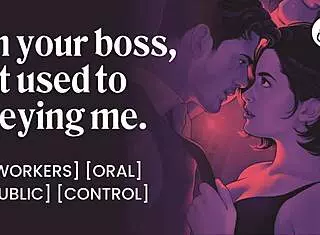 Slutty colleague swallows cum office fingering wet pussy