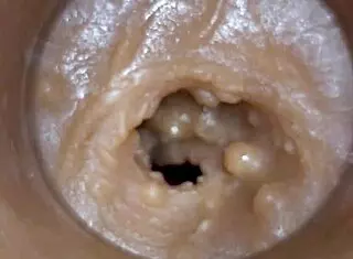 toy camera catches sperm flooding deep pussy closeup