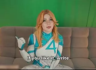 Sue Storm Catches Reed Ogling Emma Frost's Hot Pics!