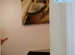 Stepmom Out So Stepsis Fucks Spying Stepbro to Facial Cumshot on Webcam