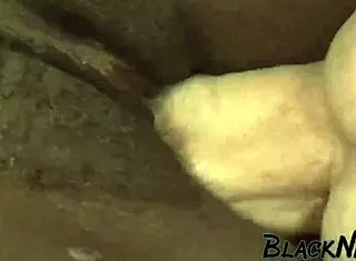 my ebony ass loves that white dick pounding me doggystyle so deep