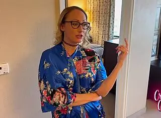 Friends Mom Begs for My Monster Cock Deepthroat